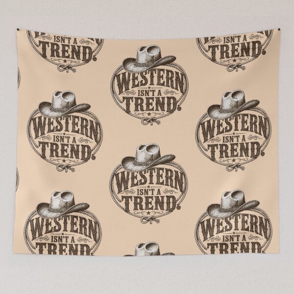 Item preview, Western Isn’t A Trend Cowboy Hat Lasso Graphic for Light Products designed and sold by Anyshca.