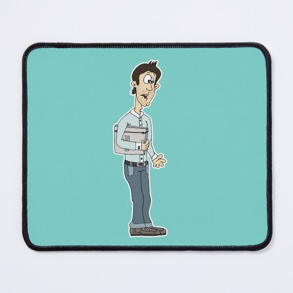 Item preview, Stressed Teacher Cartoon | Funny Existential Stare Work Meme designed and sold by MyxaART.