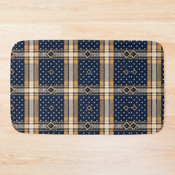 Item preview, Preppy Navy Plaid & Polka Dot: Classic Geometric Mix designed and sold by MoodLay.