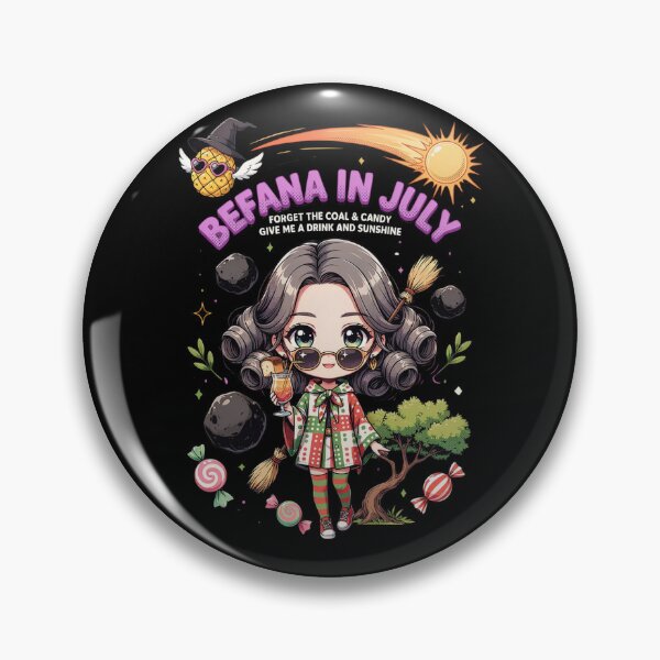 Item preview,  Befana In July – Italian Christmas Witch Funny Summer Shirt Italy Folklore Gift Epiphany V3 designed and sold by DarylWelsh2024.