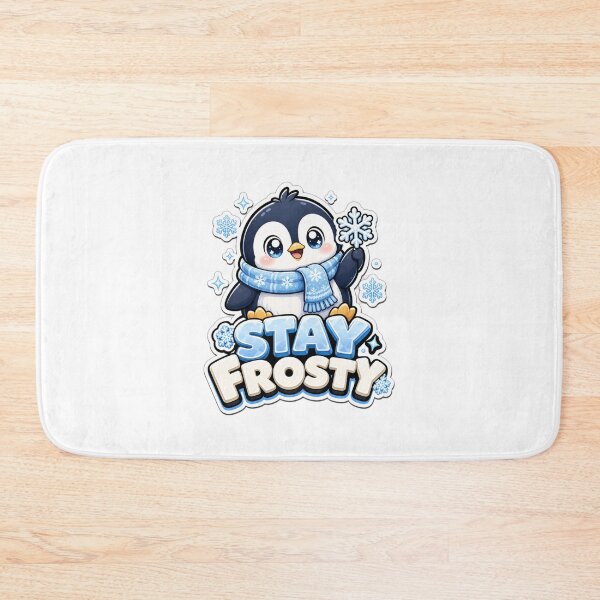 Item preview, Stay Frosty Penguin Kawaii Winter designed and sold by BoosterShop.
