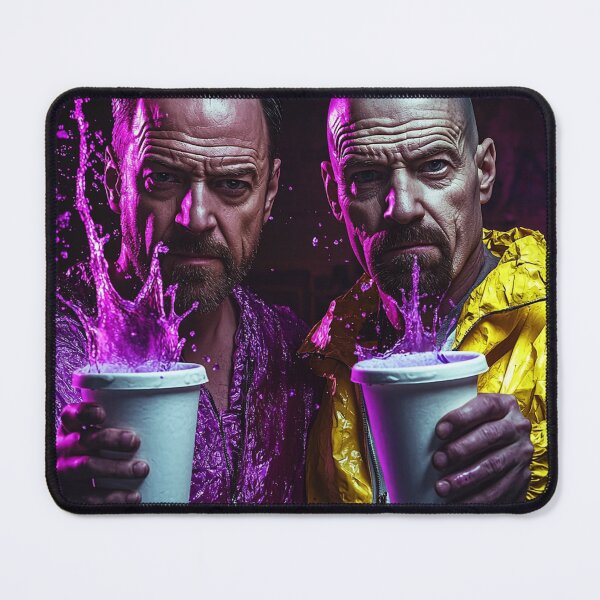 Item preview, Crossover Tony Soprano Heisenberg Purple Chemical Splash designed and sold by WockWave.