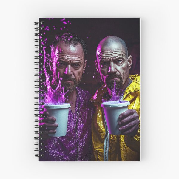 Item preview, Crossover Tony Soprano Heisenberg Purple Chemical Splash designed and sold by WockWave.