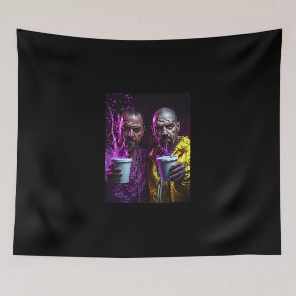 Item preview, Crossover Tony Soprano Heisenberg Purple Chemical Splash designed and sold by WockWave.