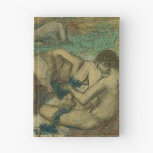 Item preview, Bathers Resting in Soft Pastel Tones designed and sold by artofuniverse.