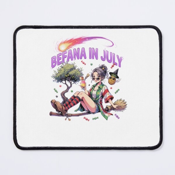 Item preview,  Befana In July – Italian Christmas Witch Funny Summer Shirt Italy Folklore Gift Epiphany V4 designed and sold by DarylWelsh2024.