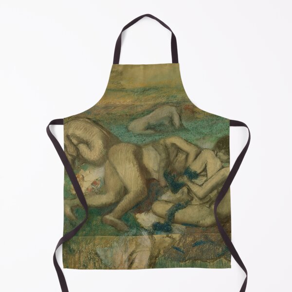 Item preview, Bathers Resting in Soft Pastel Tones designed and sold by artofuniverse.
