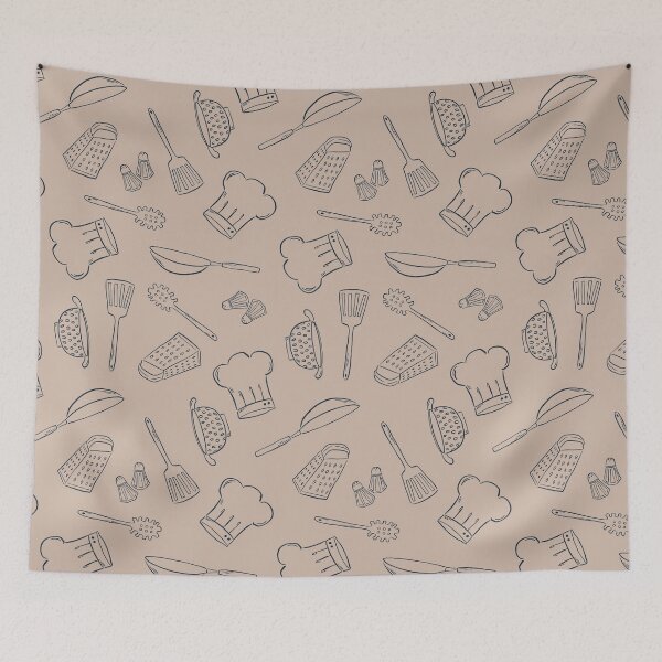 Item preview, Yes Chef - Taupe designed and sold by Courtney Nicholls.