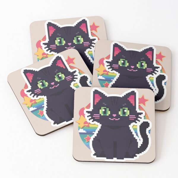 Item preview, Pixel Paws Retro Gaming Sticker designed and sold by Stylestickers55.