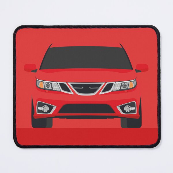 Item preview, Saab 9-3 aero turbo - Vector drawing designed and sold by yohannlp.