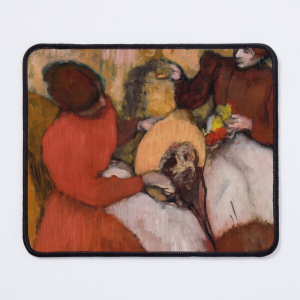 Item preview, Women Arranging Flowers in Red designed and sold by artofuniverse.