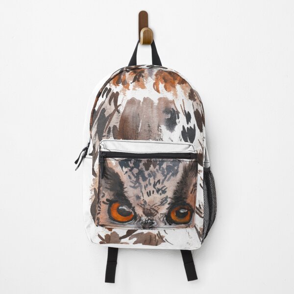 Item preview, Woodland owl as a delicate watercolor designed and sold by LittleVenetia.