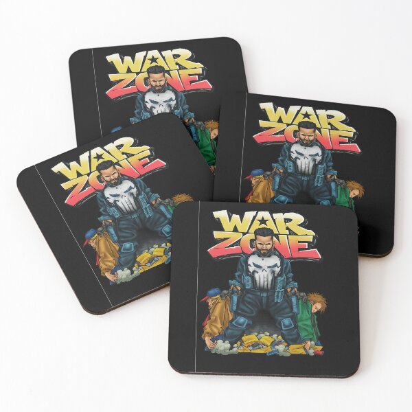 Item preview, War Zone Vigilante Parody T-Shirt | Comic Style Anti-Hero Graphic Tee designed and sold by GarnerSupplyCo.