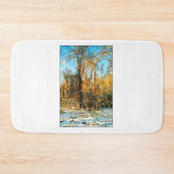 Item preview, Winter Woodland, Forest Clearing with Snow designed and sold by AMacGPhilly.