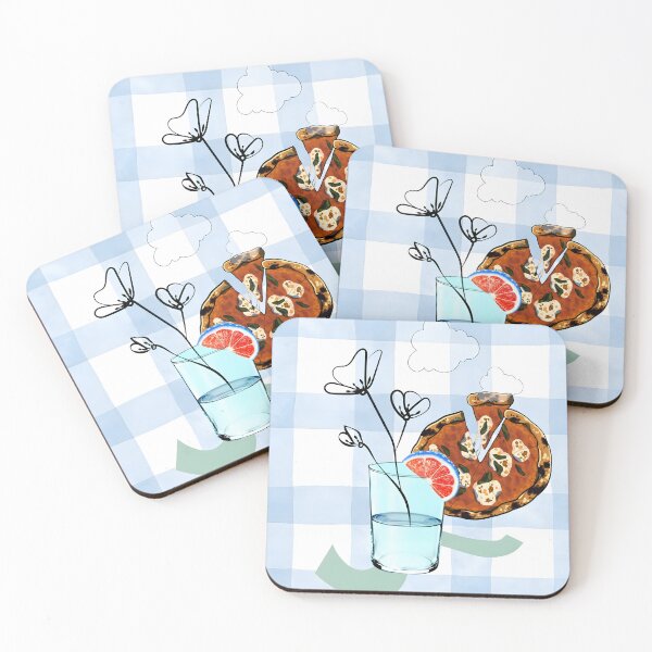 Item preview, flower&pizza designed and sold by UniFound.