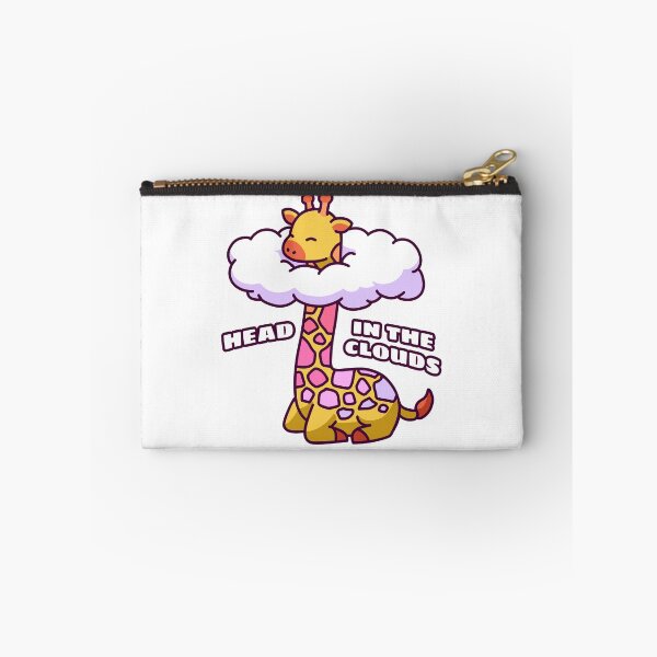 Item preview, Giraffe With Its Head In The Clouds – Cute Kawaii-Inspired Design designed and sold by dittoon.