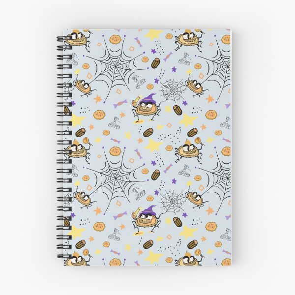 Item preview, Cute Halloween Spider Pattern with Candy and Webs designed and sold by FaliushART.