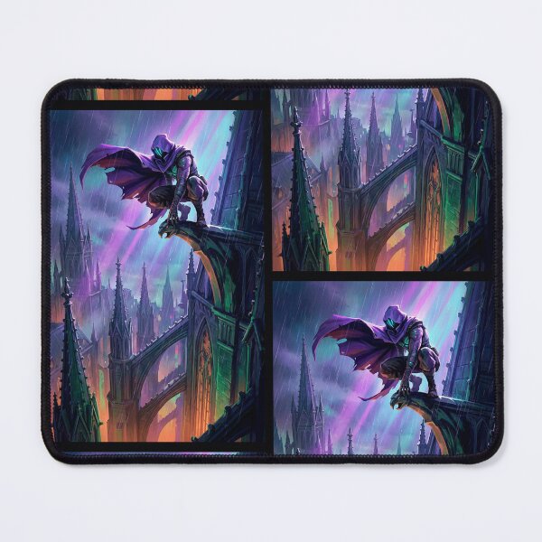 Item preview, Omen Valorant Poster | Dark Fantasy Gaming Wall Art designed and sold by martirush.