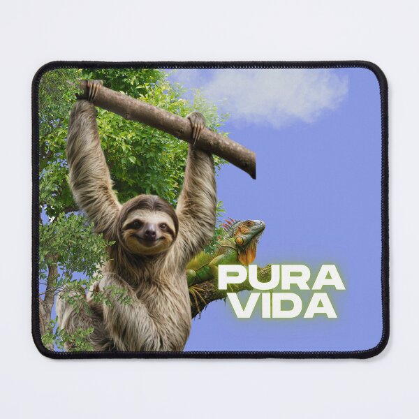 Item preview, Pura Vida Costa Rica Sloth designed and sold by A touch of creativity.