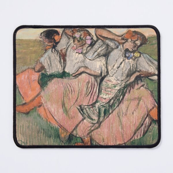 Item preview, Three Russian Dancers in Pink Skirts designed and sold by artofuniverse.