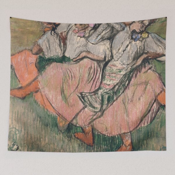 Item preview, Three Russian Dancers in Pink Skirts designed and sold by artofuniverse.