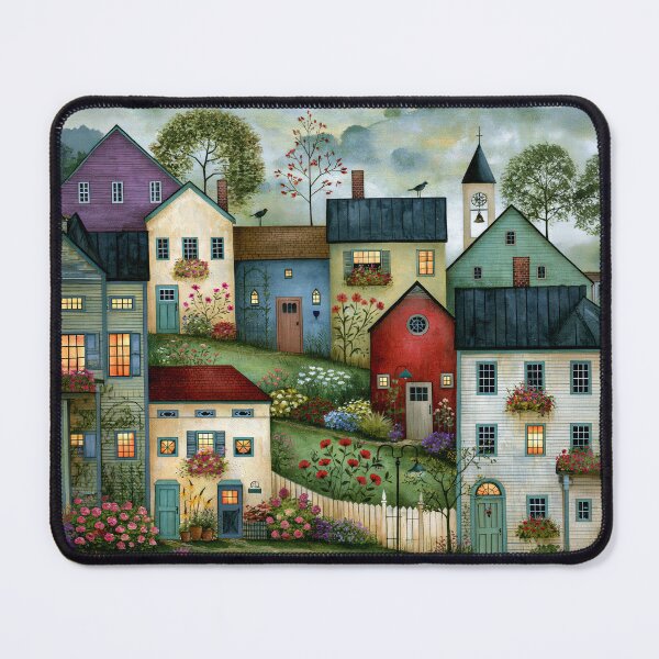 Item preview, Summer Village in Bloom designed and sold by Blue Horse Photo Magic.