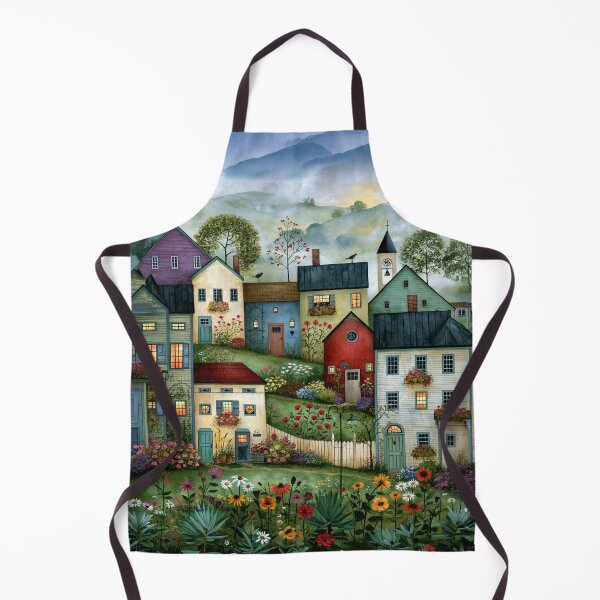 Item preview, Summer Village in Bloom designed and sold by Blue Horse Photo Magic.