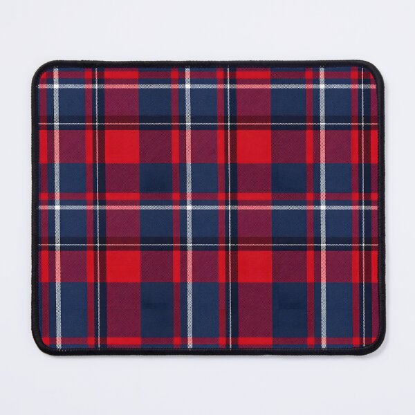 Item preview, Modern Plaid – Navy & Crimson Harmony designed and sold by FilBlue.