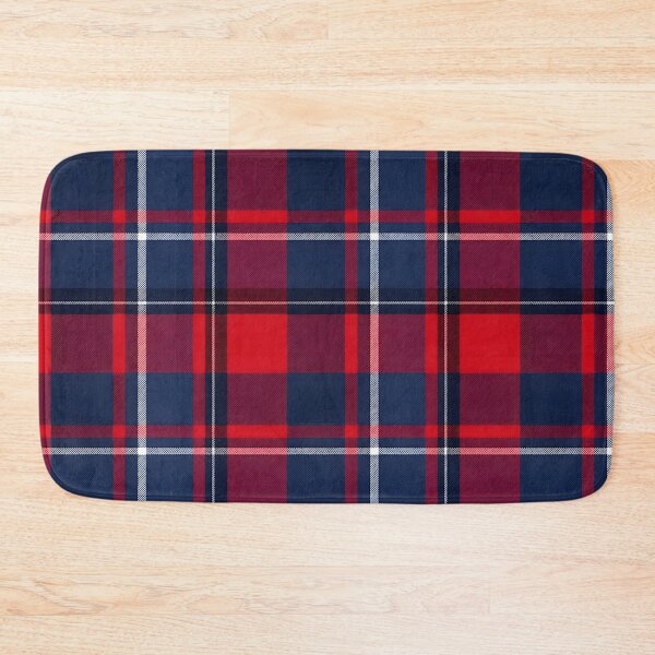 Item preview, Modern Plaid – Navy & Crimson Harmony designed and sold by FilBlue.