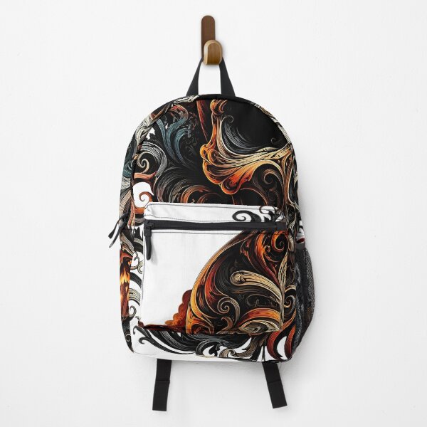 Item preview, All Hallows Eve – Dark Skull Halloween Swirl Art designed and sold by LoneStarArtworks.