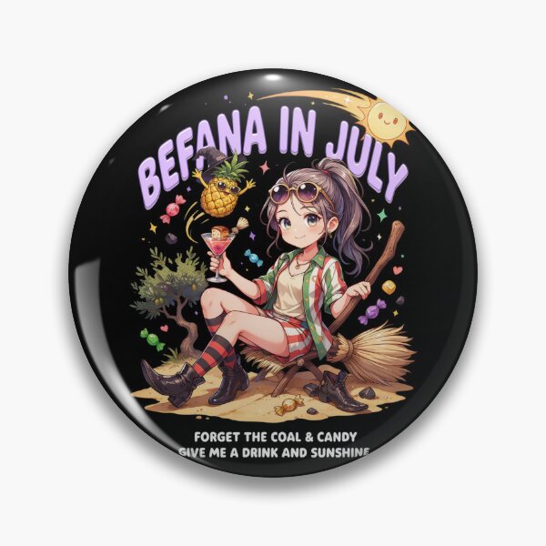 Item preview,  Befana In July – Italian Christmas Witch Funny Summer Shirt Italy Folklore Gift Epiphany V6 designed and sold by DarylWelsh2024.