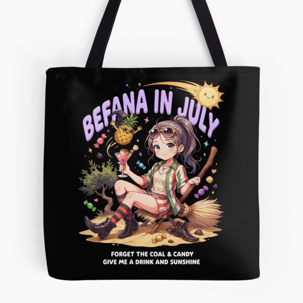 Item preview,  Befana In July – Italian Christmas Witch Funny Summer Shirt Italy Folklore Gift Epiphany V6 designed and sold by DarylWelsh2024.
