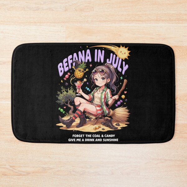 Item preview,  Befana In July – Italian Christmas Witch Funny Summer Shirt Italy Folklore Gift Epiphany V6 designed and sold by DarylWelsh2024.