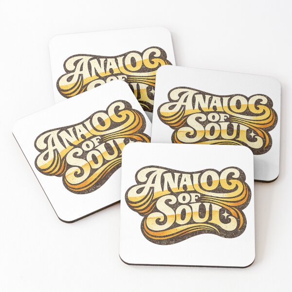 Item preview, Analog Soul - Retro Vinyl Collector Typography designed and sold by Golden Era Studio.