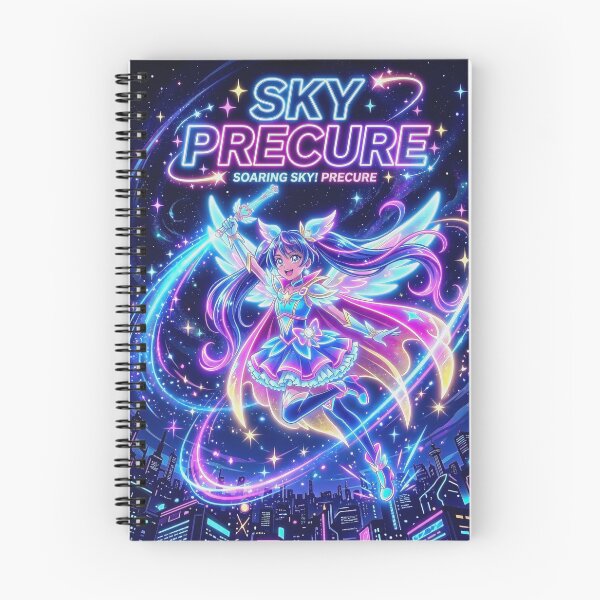 Item preview, Neon Soaring The Solo Flight of Cure Sky designed and sold by kalibatt.