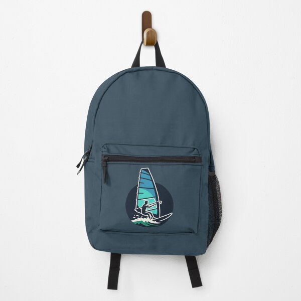 Item preview, Sea Vibes - Minimalist Windsurfer Emblem designed and sold by SilentPowerArt.