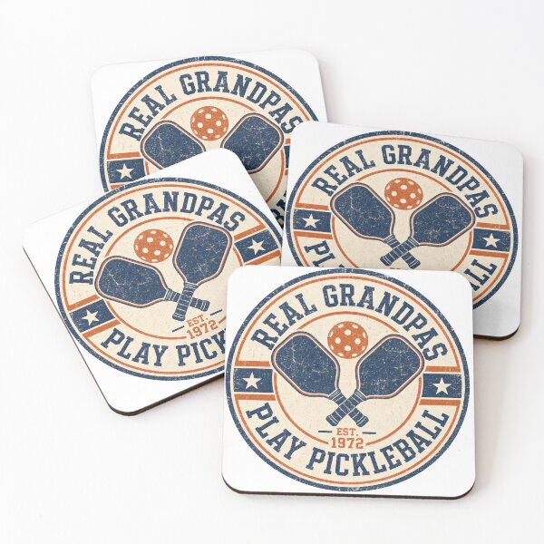 Artikelvorschau, Real Grandpas Play Pickleball Vintage Opa entworfen und verkauft von BoosterShop.