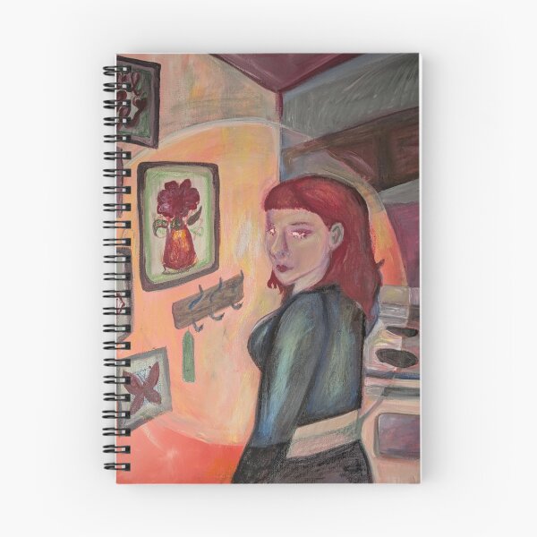 Item preview, self portrait in kitchen designed and sold by guttergirl66.