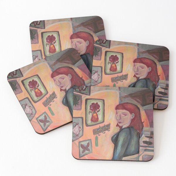Item preview, self portrait in kitchen designed and sold by guttergirl66.