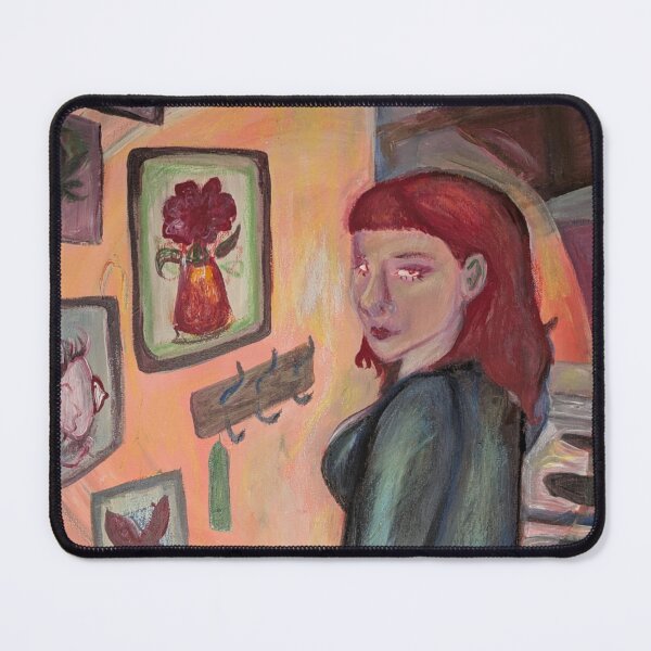 Item preview, self portrait in kitchen designed and sold by guttergirl66.