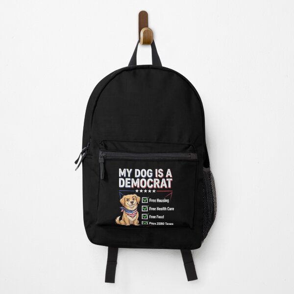 Item preview, My Dog is A Democrat Free Housing designed and sold by CallDesign.
