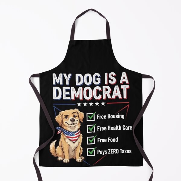 Artikelvorschau, Mein Hund ist ein Demokrat – Kostenloses Wohnen entworfen und verkauft von CallDesign.
