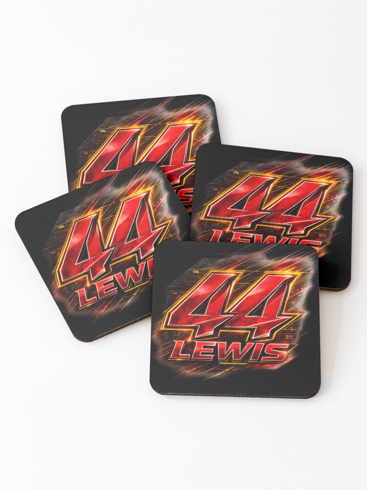 Thumbnail 1 of 5, Coasters (Set of 4), Lewis designed and sold by FormulaRace.