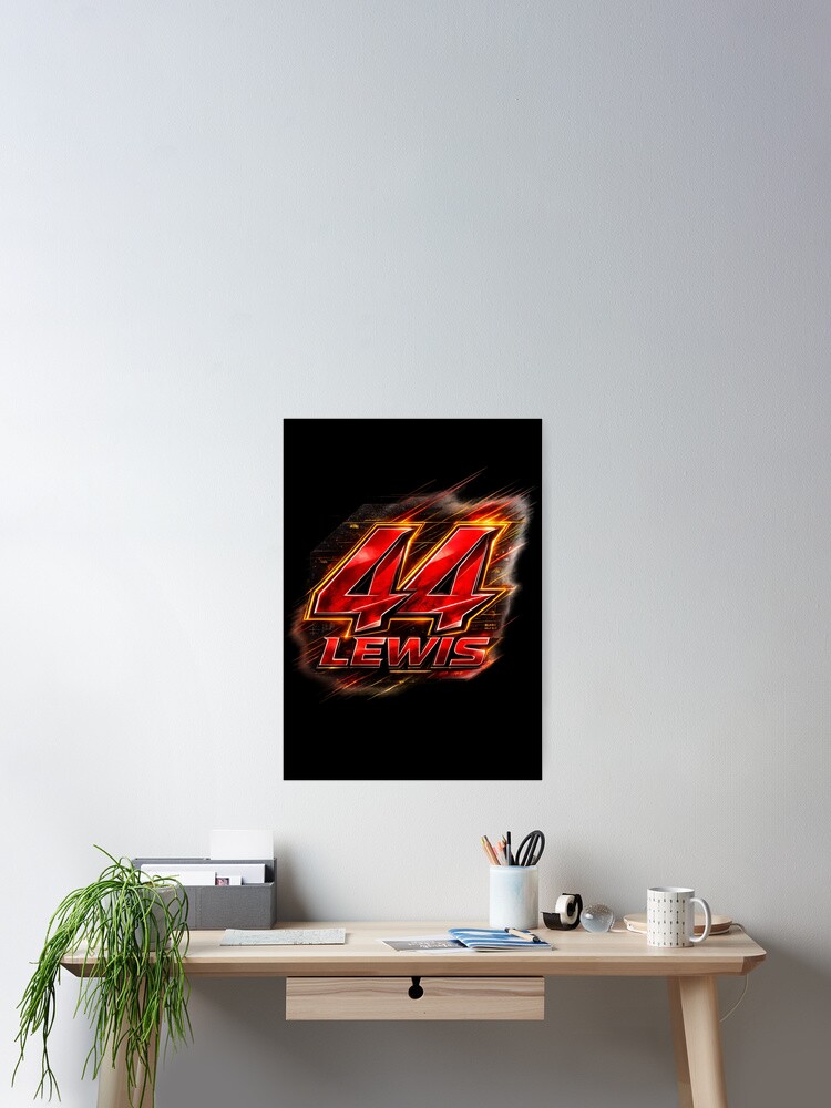 Thumbnail 2 of 3, Poster, Lewis designed and sold by FormulaRace.