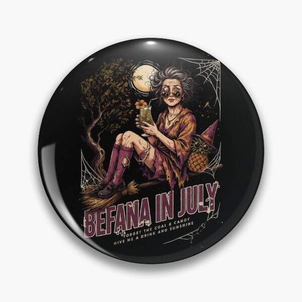 Item preview,  Befana In July – Italian Christmas Witch Funny Summer Shirt Italy Folklore Gift Epiphany V8 designed and sold by DarylWelsh2024.
