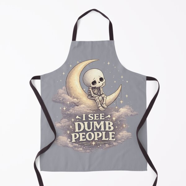 Item preview, I See Dumb People Skeleton designed and sold by MoodSupplyStudio.
