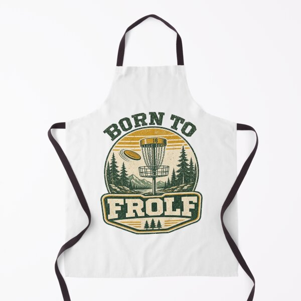 Item preview, Born To Frolf Vintage Disc Golf Saying designed and sold by BoosterShop.