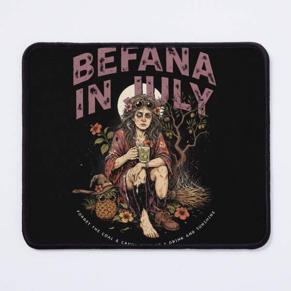 Item preview,  Befana In July – Italian Christmas Witch Funny Summer Shirt Italy Folklore Gift Epiphany V9 designed and sold by DarylWelsh2024.