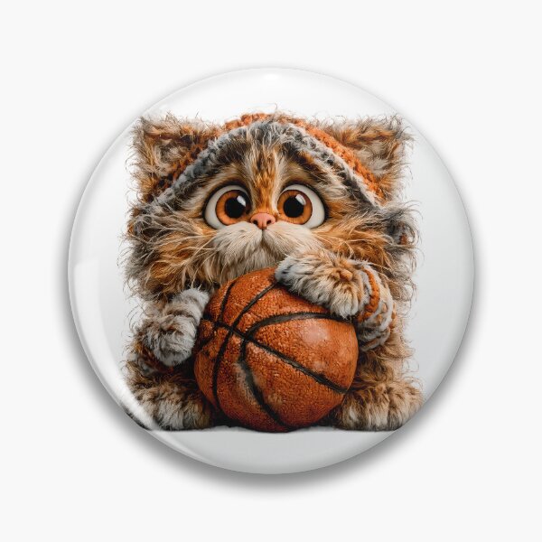 Item preview, Cute Basketball Cat | Funny Cat Playing Basketball | Sports Lover Gift designed and sold by GGAUL.