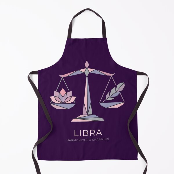 Item preview, Libra Daily Horoscope Zodiac Sign | Harmonious & Charming Geometric Astrology Art designed and sold by Bhaskar Digital Art.